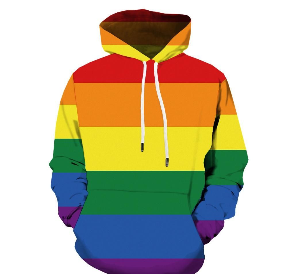 moletom arco iris lgbt