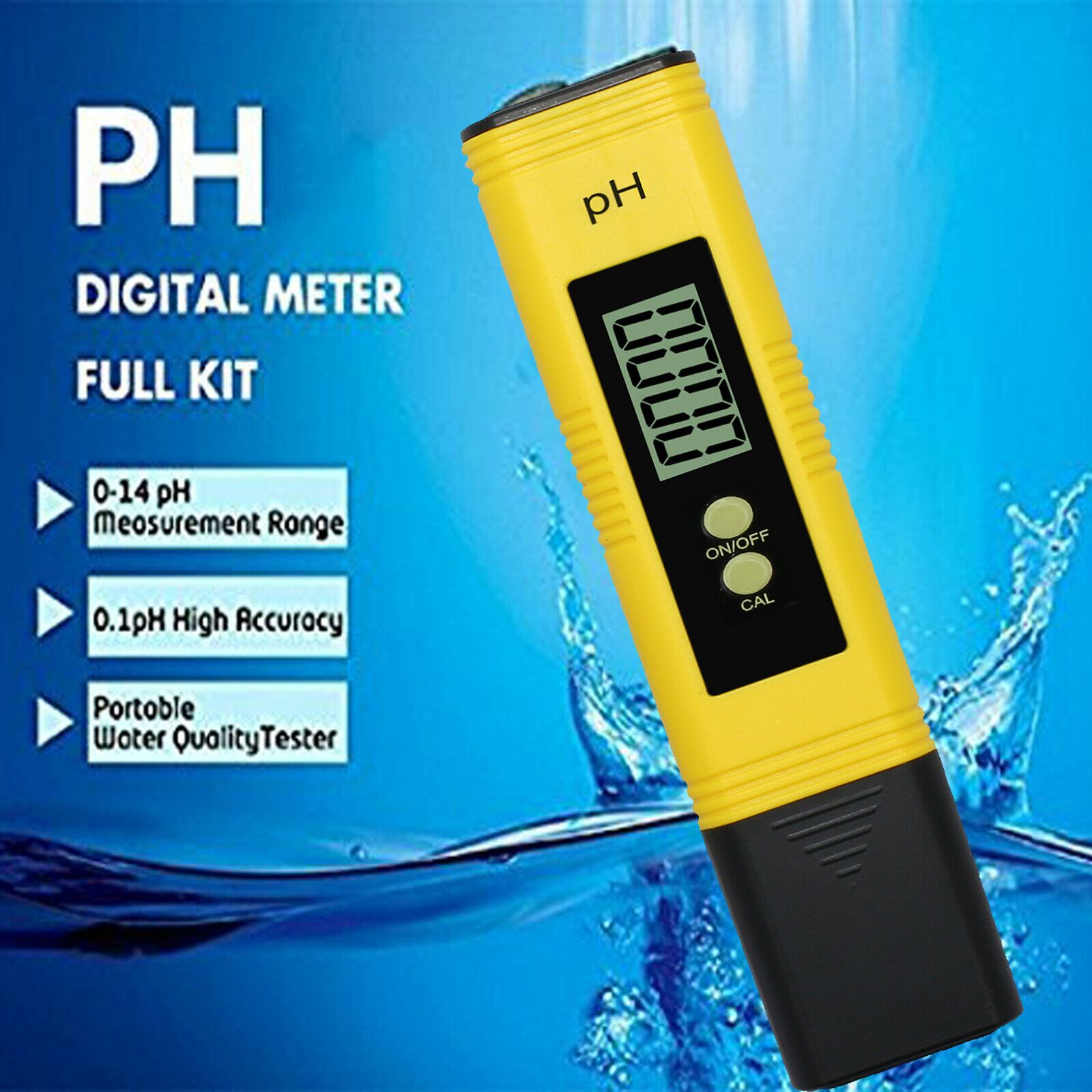 Pluma De Ph Medidor De Ph Digital De Prueba De Ph Pluma De Ph Medidor De Ph Digital De Prueba De Ph