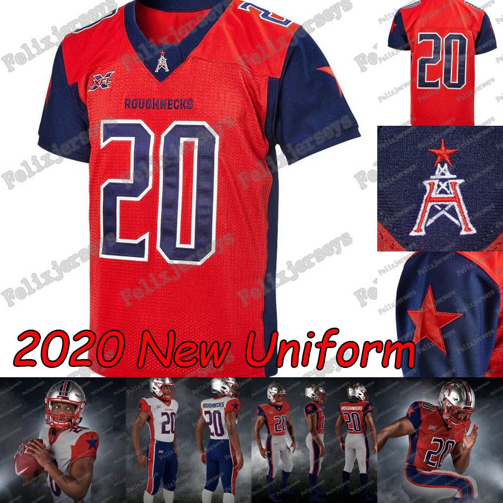 xfl roughnecks jersey