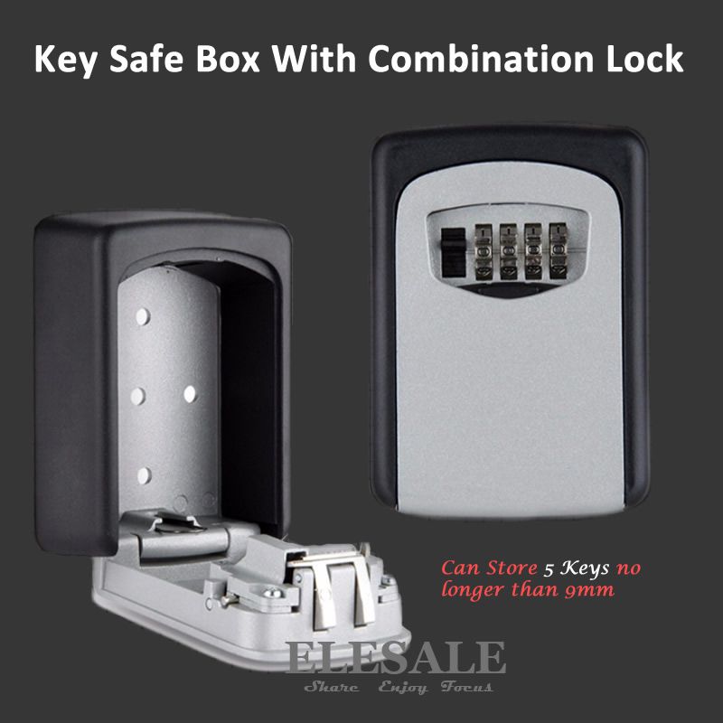 2019 Wall Mounted Key Storage Organizer Boxes With 4 Digit