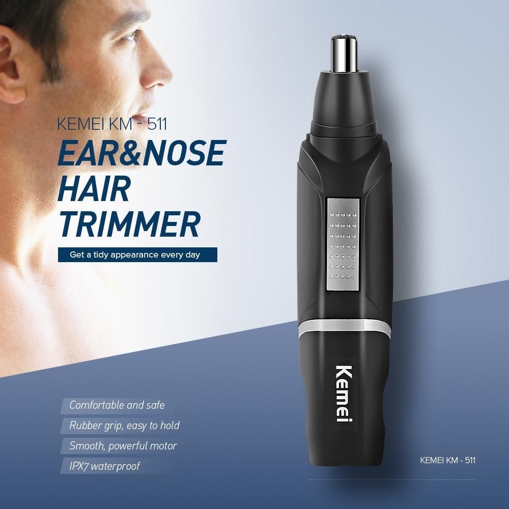 Kemei Km 511 Electric Nose Trimmer For Men Beauty Battery Nose And