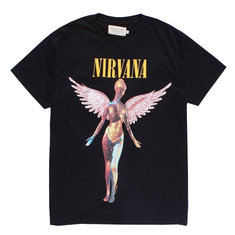 angel print tee