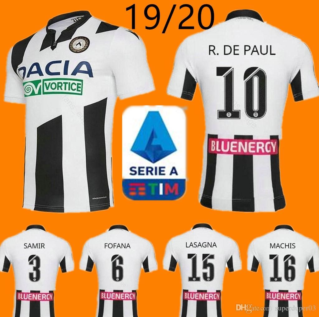 Compre Uniforme Livre Shiping 19 20 Maglia Udinese Calcio Soccer Jersey 2020 Inicio J Larsen Okaka R De Paul Da Camisa Do Futebol Lasagna Machis Futebol De Linlin2020 97 01 Pt Dhgate Com