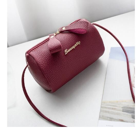 Wholesale Women PU Leather Mini Handbag Cute Small Shoulder Bag Ladies CrossBody Bag Tote ...