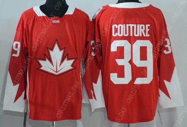 LOGAN COUTURE MENS RED TEAM JERSEYS 