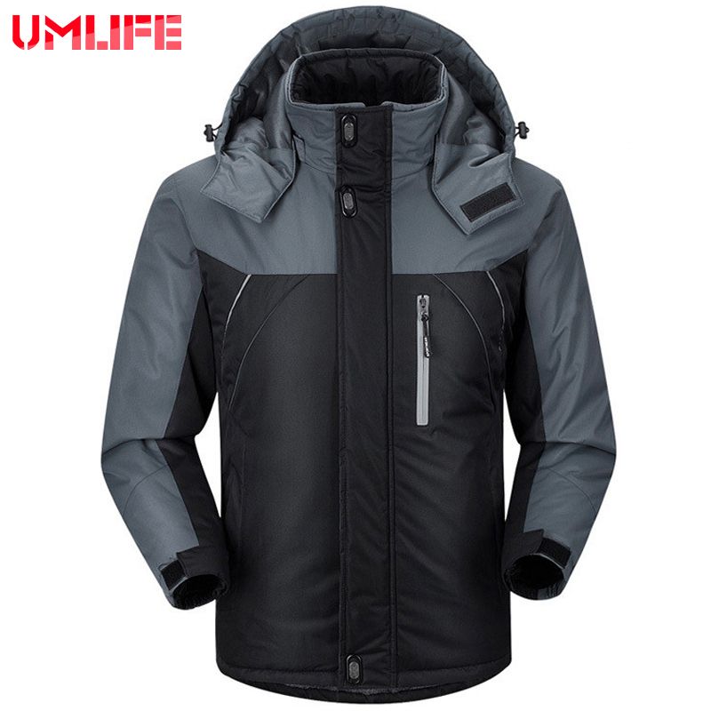 Abrigo grueso de invierno Chaquetas deportivas Hombres y mujeres impermeables Mantener caliente Chaqueta Pareja Viaje