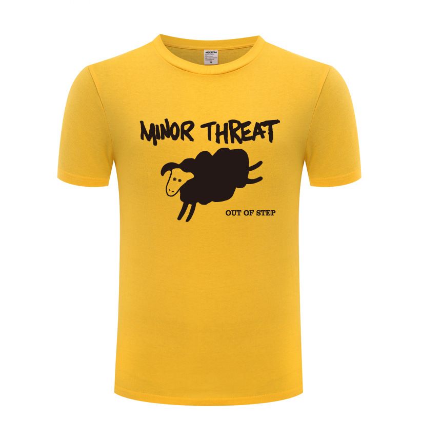 minor threat out of step shirt