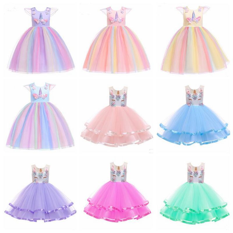 unicorn tulle dress