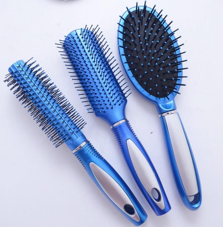 Antistatic Detangling Brush Cushion Comb Hair Brushes Hot Wet Dry Hair Brush Paddle Round Brush 3 pieces a set free shipping #SZ02 Antistatic Detangling Brush Cushion Comb Hair Brushes Hot Wet Dry Hair Brush Paddle Round Brush 3 pieces a set free shipping #SZ02