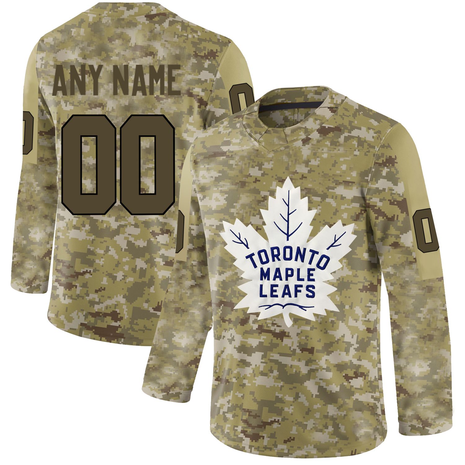 maple leaf camouflage jersey