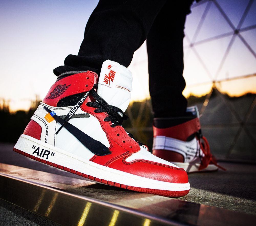 Compra Off White Nike Air Jordan 1 The Ten Virgil Abloh Chicago Designers  Brand OW Aj1 LV 85 Basketball Shoes Triple White Blue Gray Trainers Men  Women Sneaker Sports Running Shoes 36