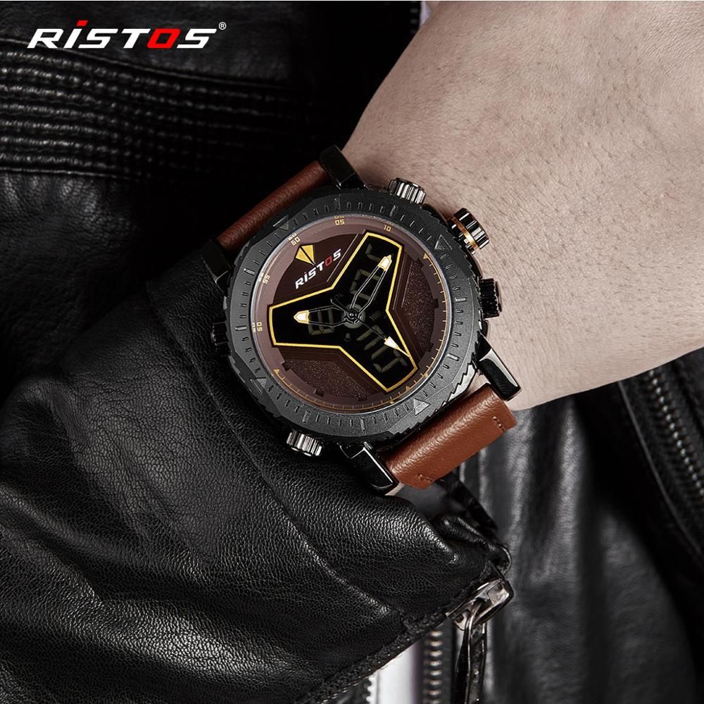 ristos analog digital watch