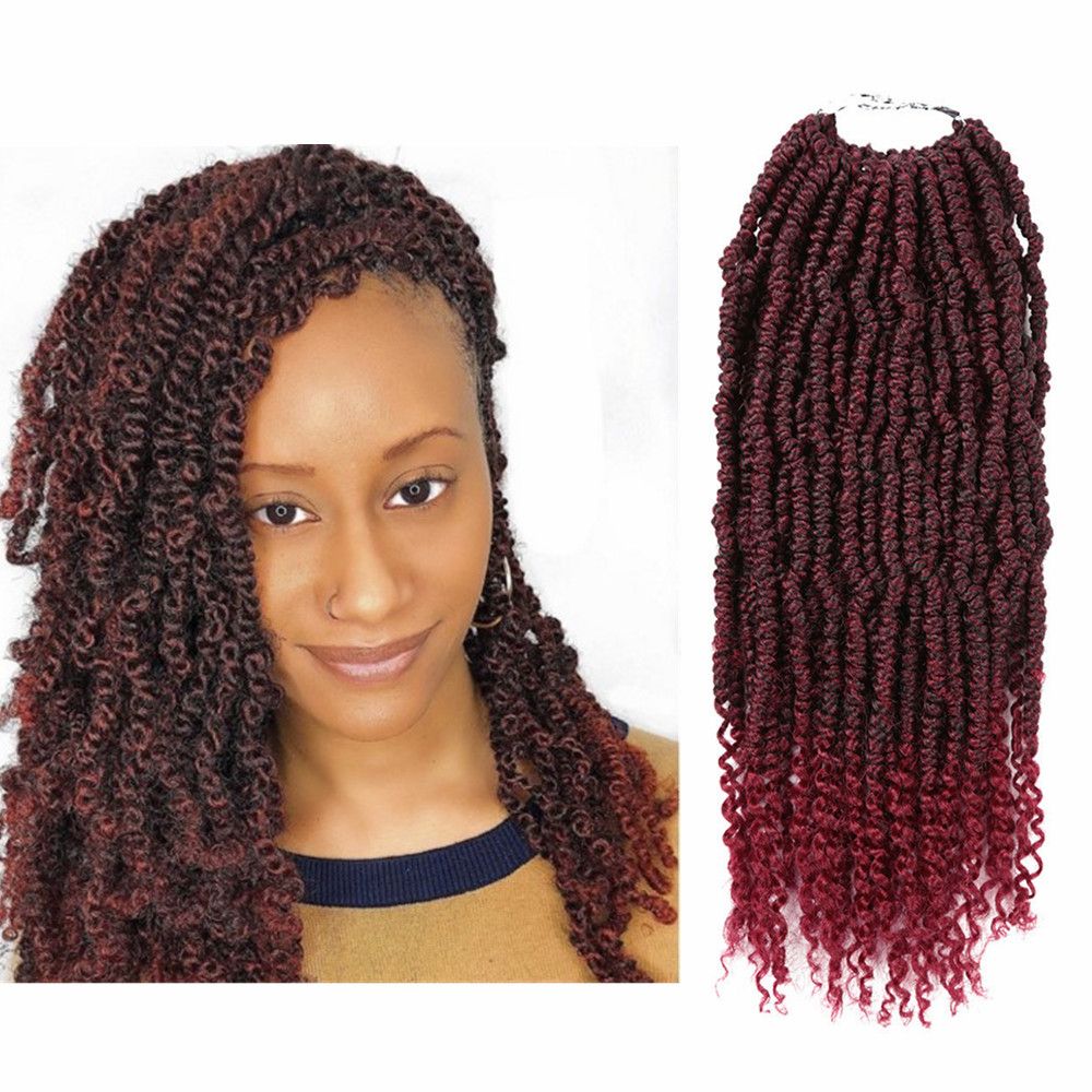 2019 14inch Tightly Nubian Twists With Loose Wave Crochet Braids