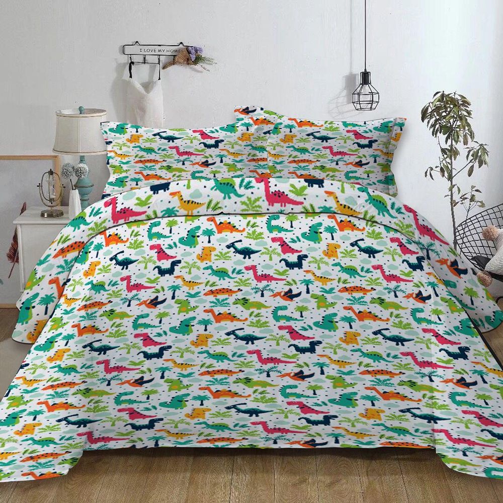 dinosaur bed sheets double