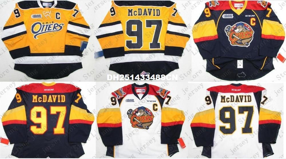 connor mcdavid erie otters jersey