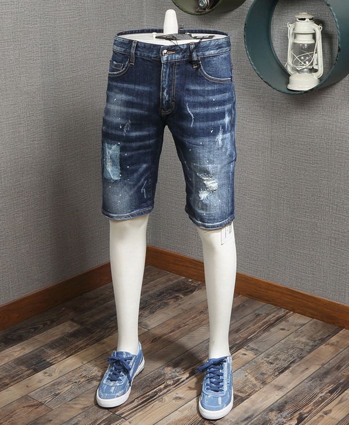 Compra Pantalones Cortos De Mezclilla Azul Para Hombre Diseño Popular Daño  De Lavado Fade Azul Vintage Jeans Cortos Hombre Buena Calidad Barato |  Entrega Rápida Y Calidad | Es.Dhgate