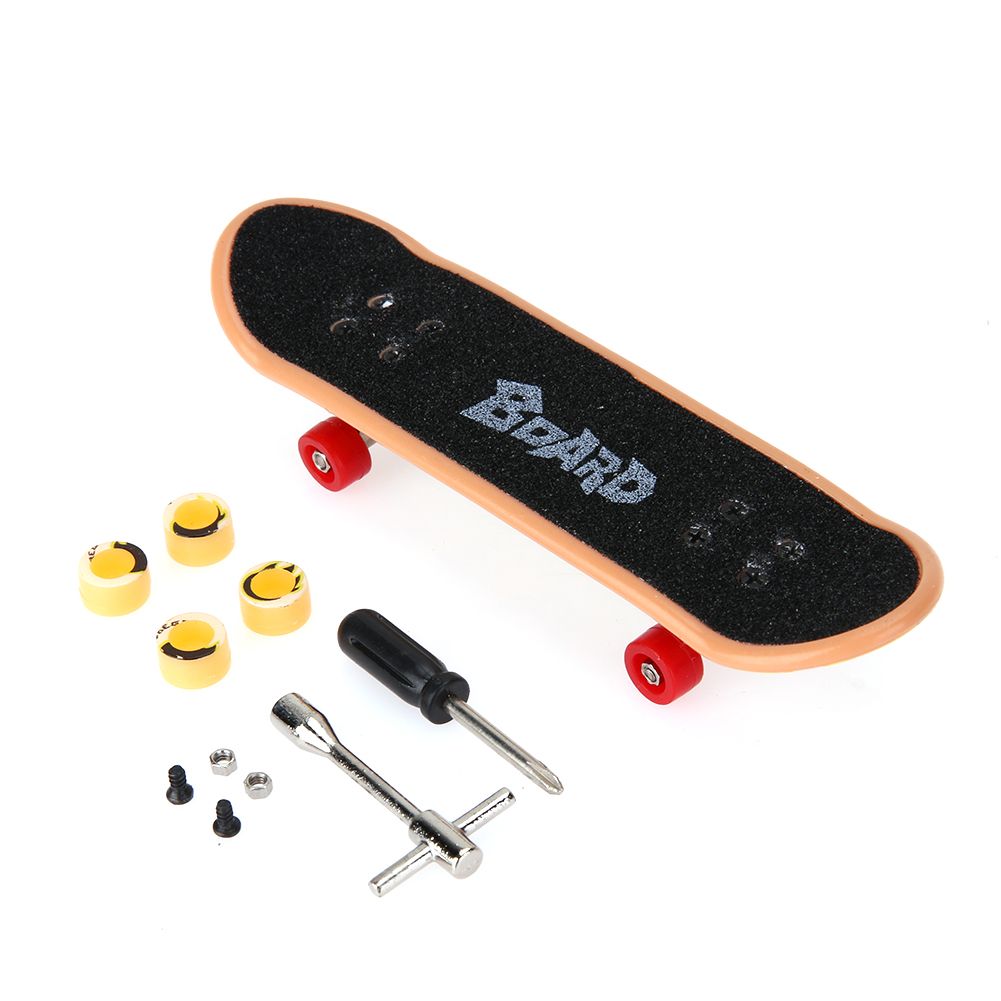 Alloy Stand Plastic Mini Finger Boards Mini Skate Finger Skateboard Kids Toys