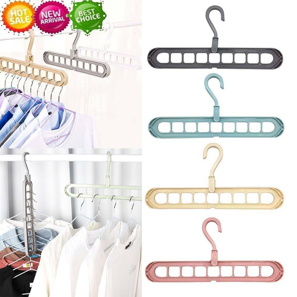5pcs Multifunctional Household Practical Durable Hanger for Coat Clothes