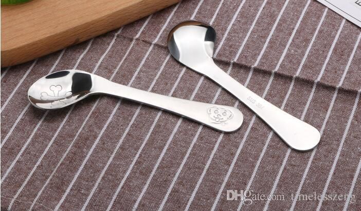 baby feeding spoon stainless steel