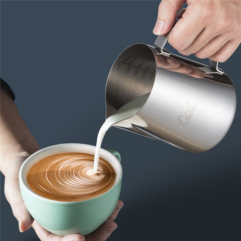 Various Barista Cappuccino Espresso Coffee Tea Milk Frothing Latte Jug Pitcher