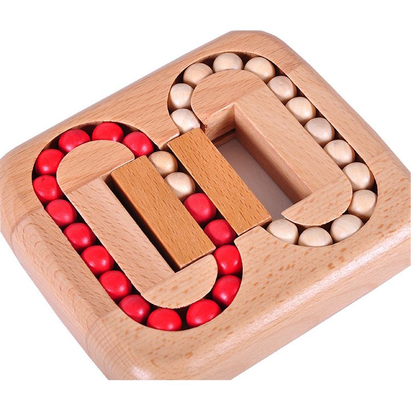 wooden ball maze