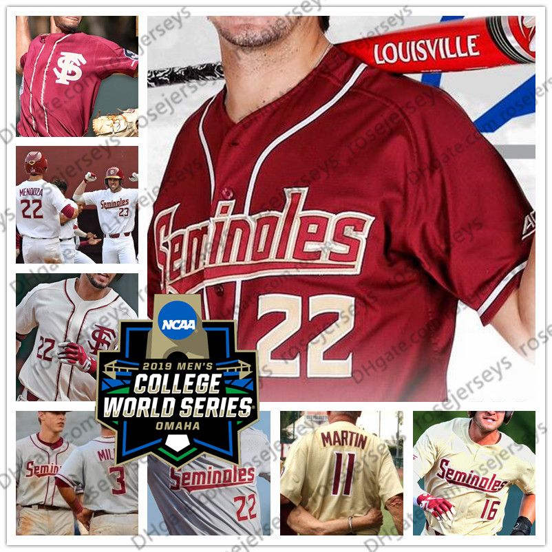 fsu baseball jersey white