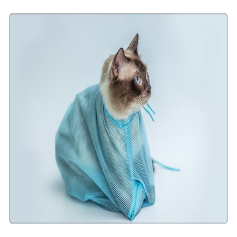 cat bath mesh bag