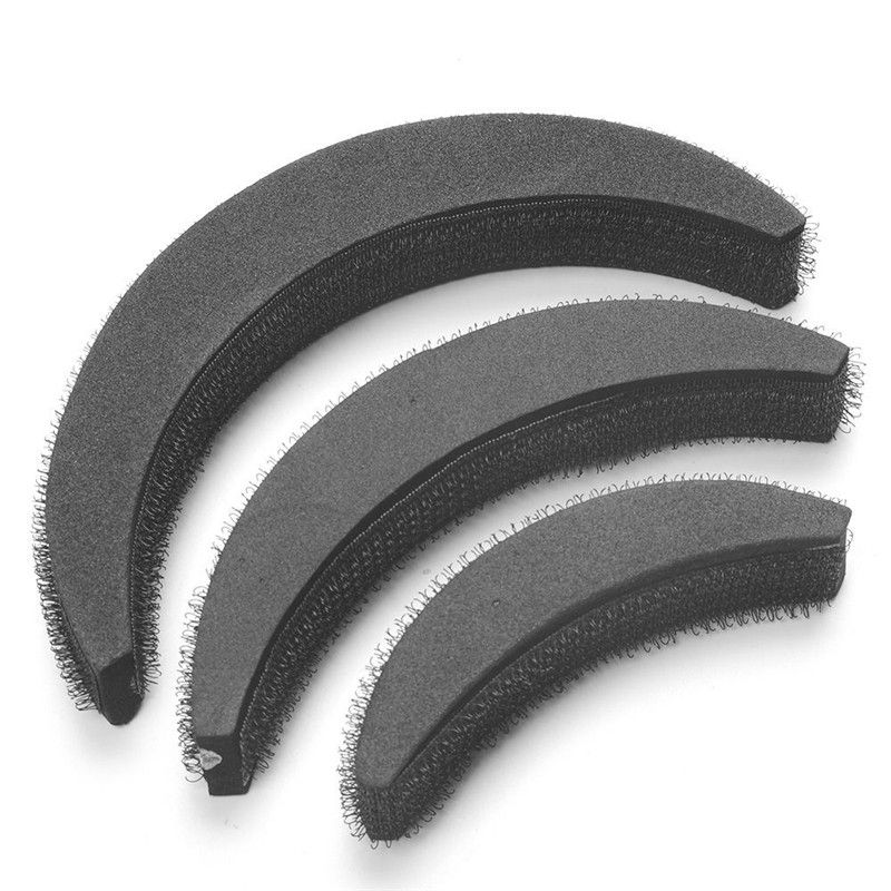 Plastic Hair Maker Hair Styling Clip Stick Bun Maker Volume Base