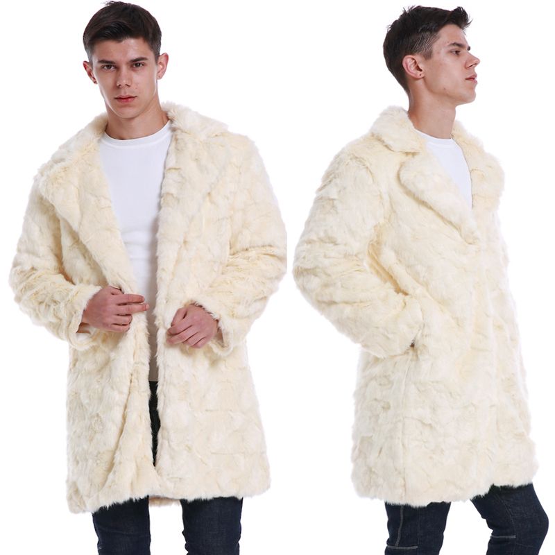 mens faux fur winter coats