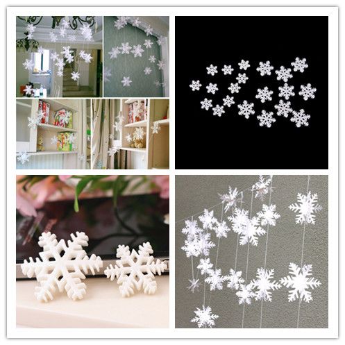 Christmas Glitter Snowflake Resin Flatback Flat Back Resin