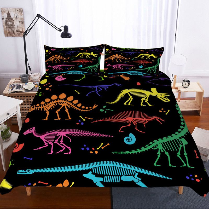 full size dinosaur bed in a bag