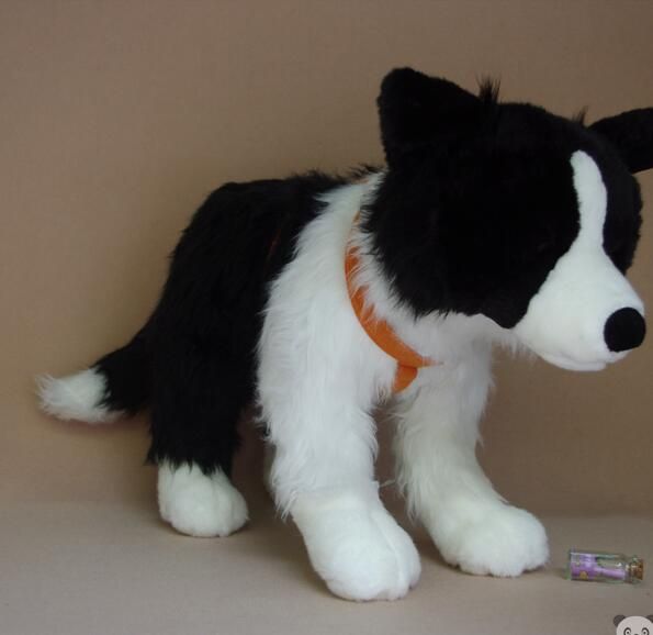 stuffed border collie