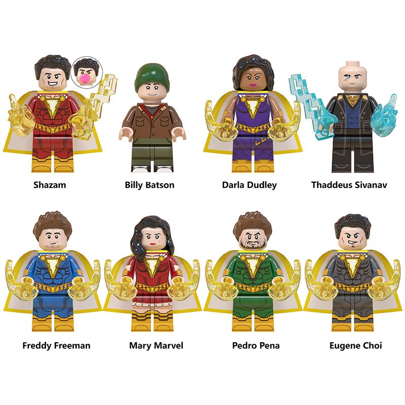 shazam family toys