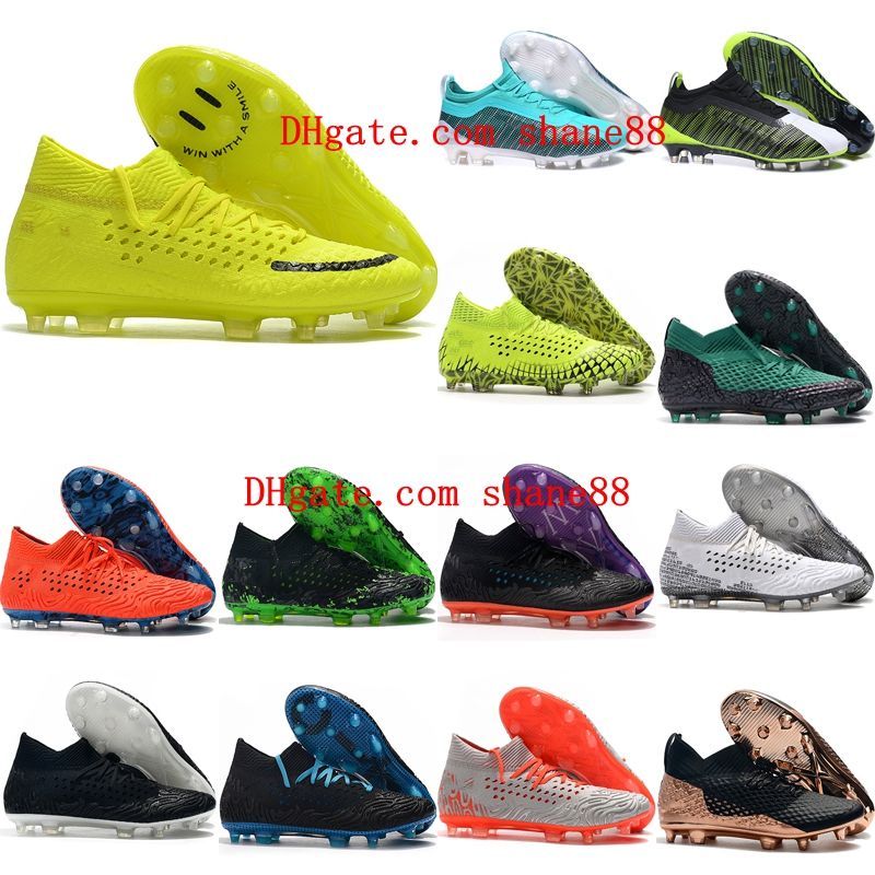 2020 2020 Mens Soccer Cleats Future 2.1 19.1 Netfit FG Soccer Shoes One 5.1 FG Football Boots 