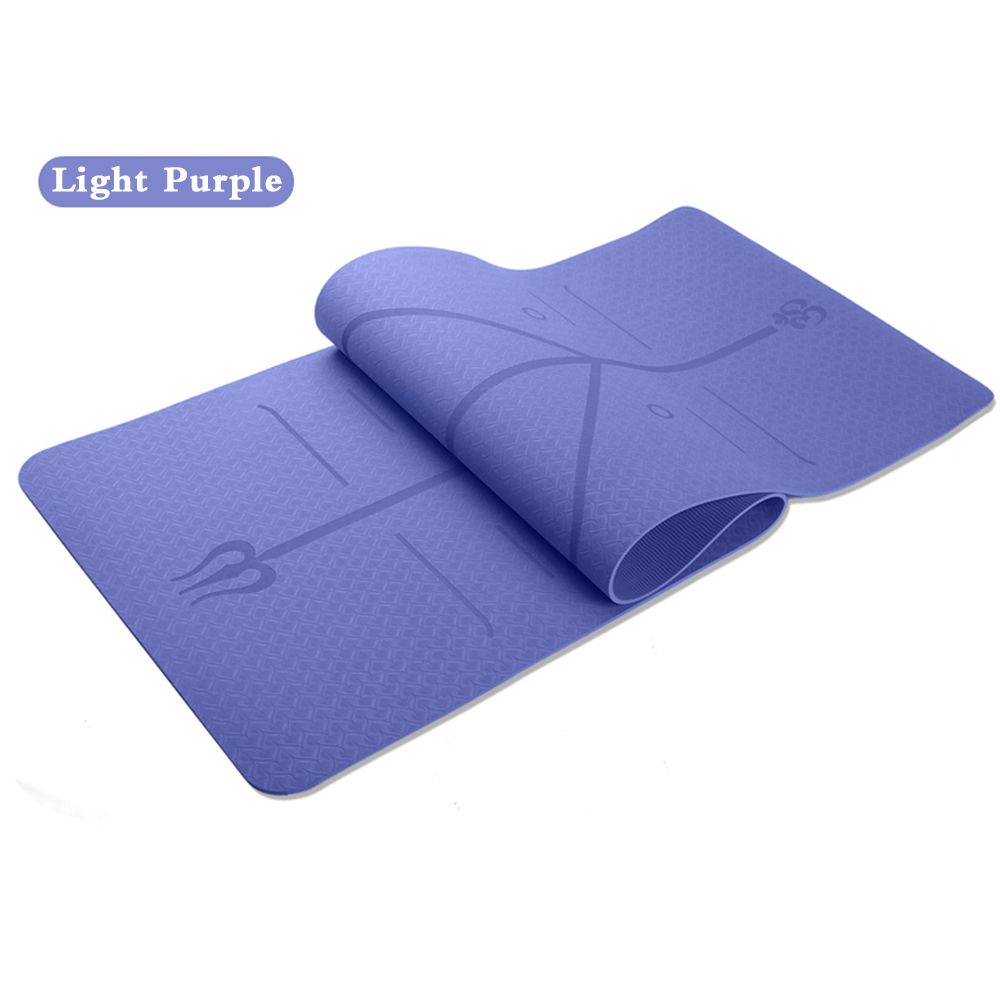 for Yoga HARISON Yoga Mat Classic 1//4 inch Non-Slip Texture Pro Yoga Mat Eco Friendly Exercise /& Workout Mat with Carrying Strap Pilates and Floor Exercises