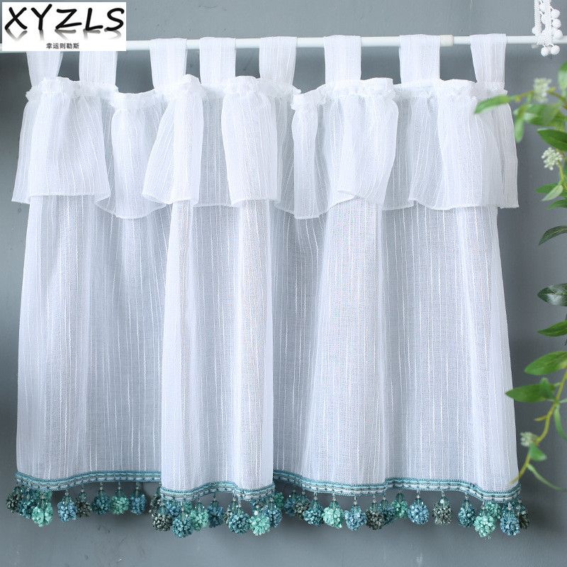 blue and white kitchen curtains valances