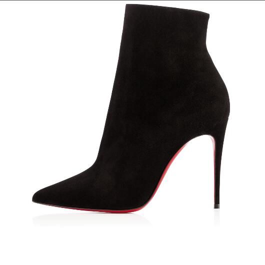 botines negros tacon