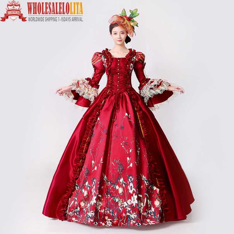 period ball gowns