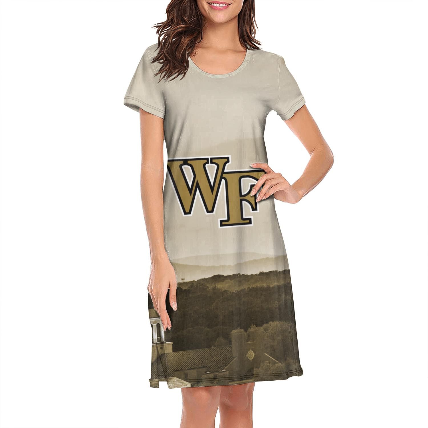 plus size band t shirt dress