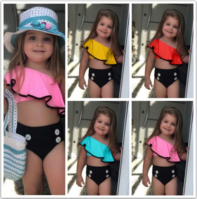 baby girl two piece swimsuits