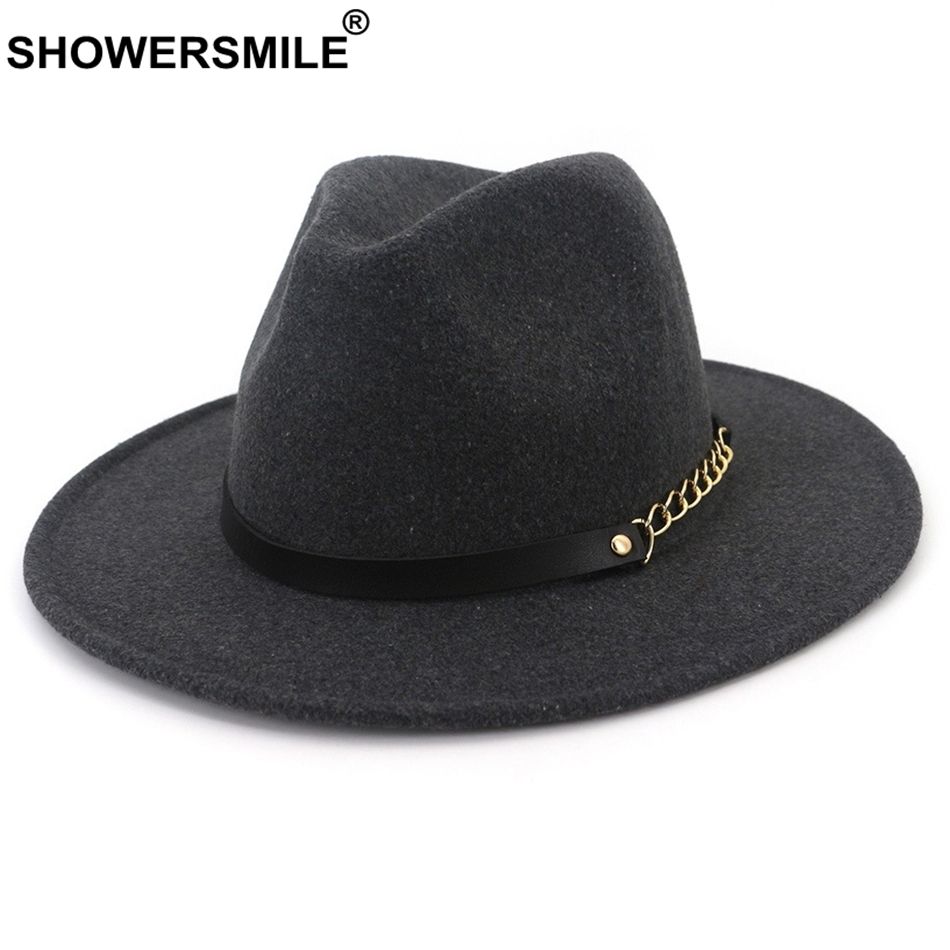 sombrero gris oscuro