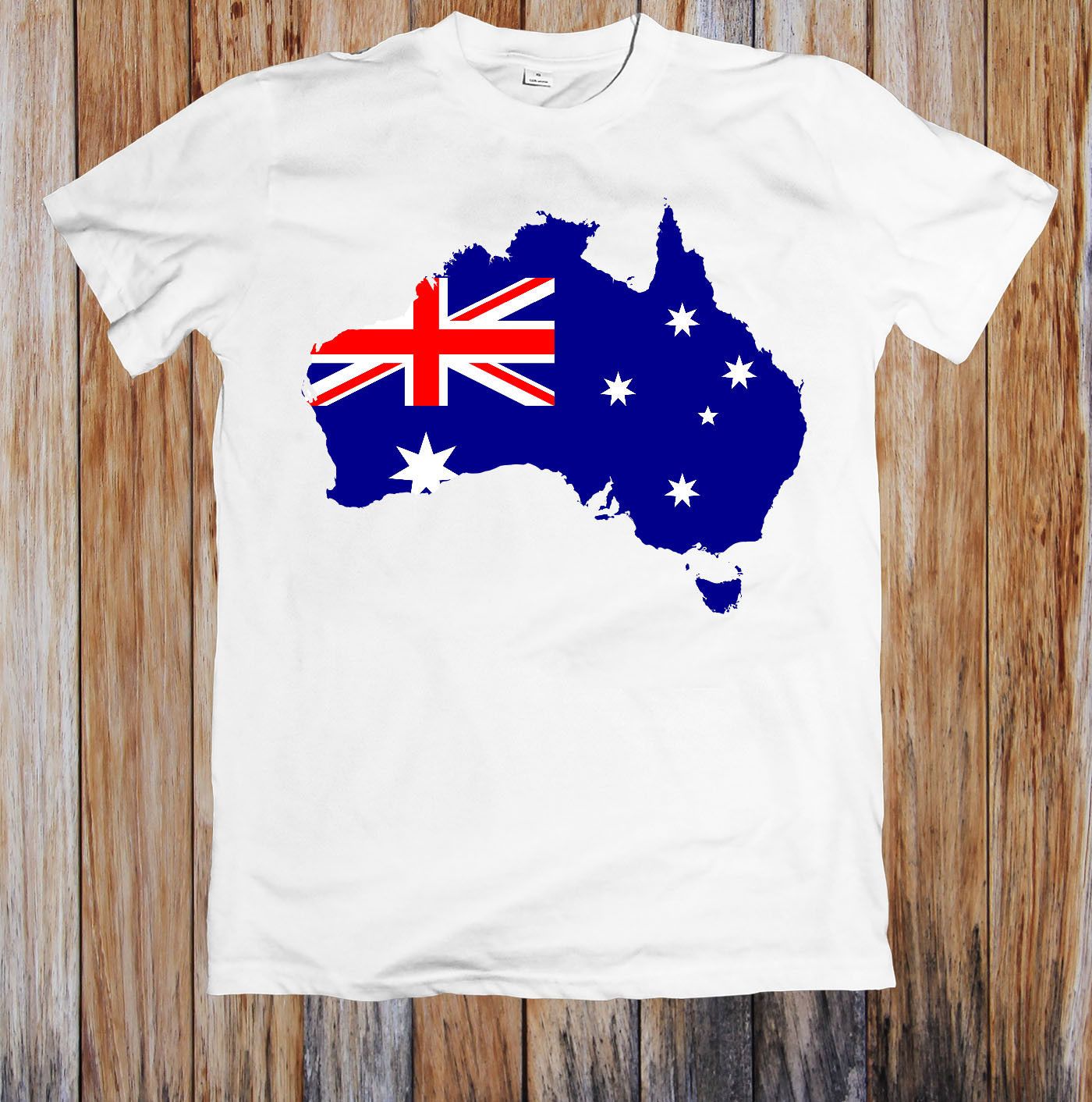 Australia Map Flag T-Shirt 100/% Soft Cotton Shirt