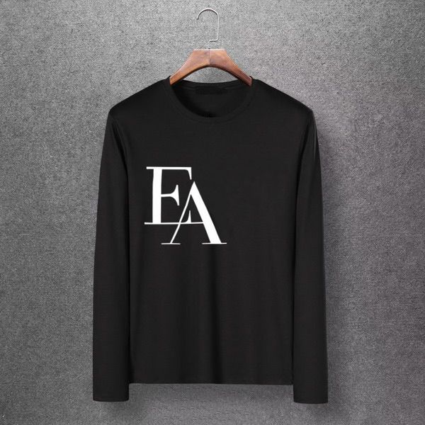 2019 EA Letter Autumn Designer Brand Mens Fashion Long Sleeve Shirt M 6XL Plus Size Zone High Quality Shirts Casual Tops T Shirts EAR Cool Shirt 2019 EA Letter Autumn Designer Brand Mens Fashion Long Sleeve Shirt M 6XL Plus Size Zone High Quality Shirts Casual Tops T Shirts EAR Cool Shirt