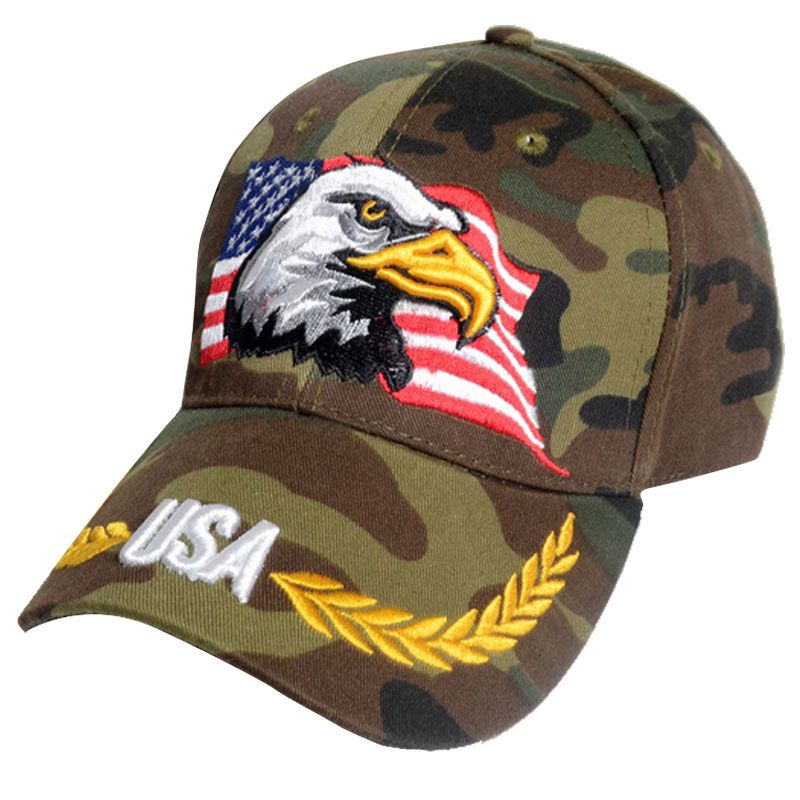 USA Eagle Baseball Cap Army Green The 