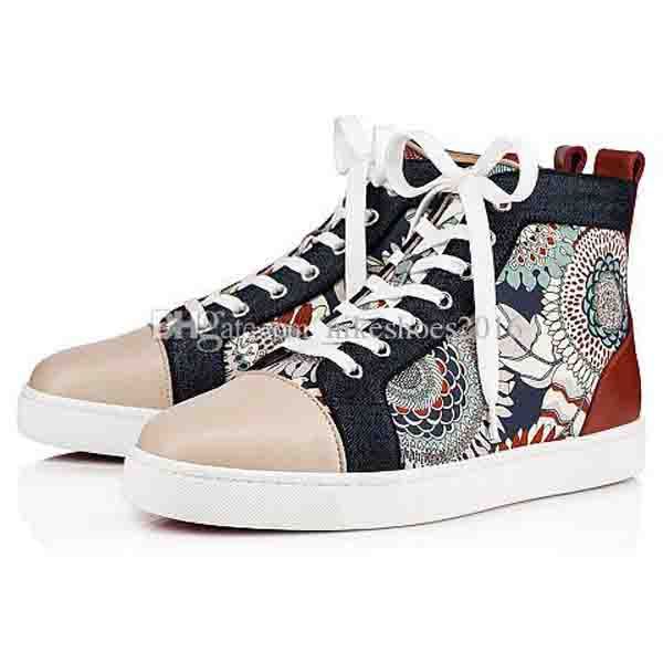 leopard print high top trainers