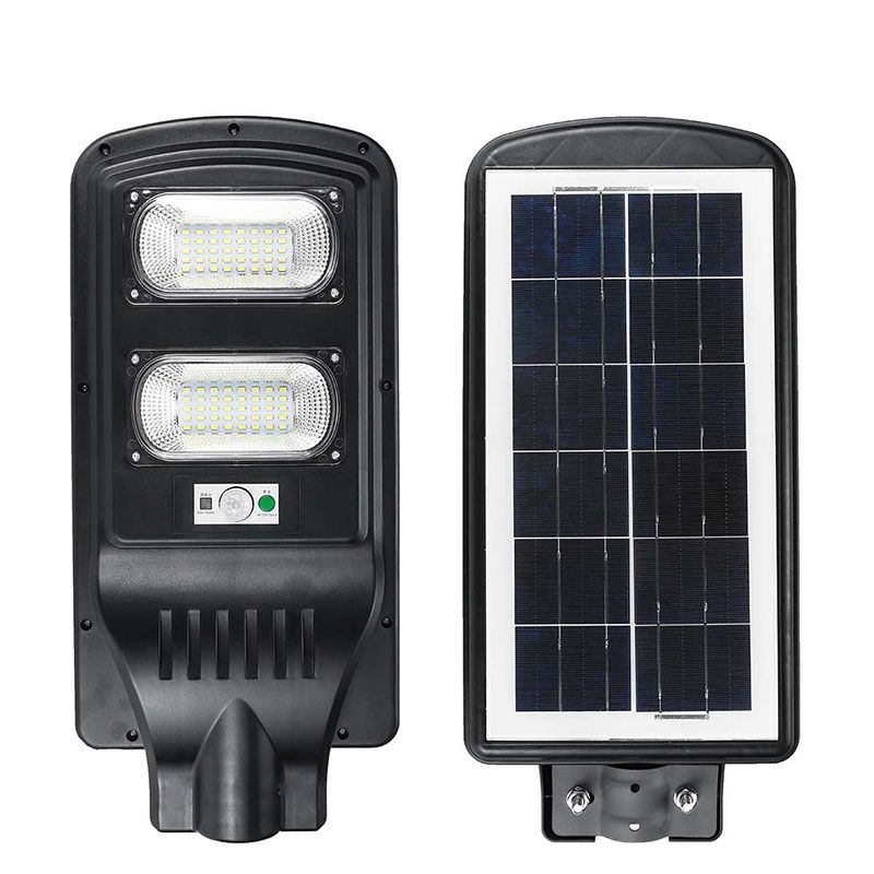 20W 40W 60W LED Solar Powered Wall Street Light PIR Motion Outdoor Garden Lamp 