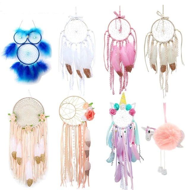 Dream Catcher Home Hanging Decoration Dreamcatcher Unicorn Moon