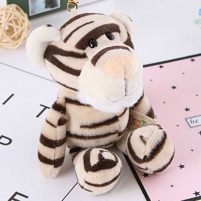 small stuffed zebra
