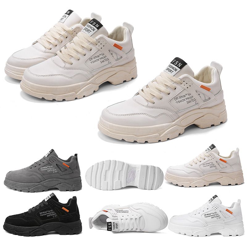 2020 Gym Sport Women Outdoor Shoes Triple White Black Grey Villus