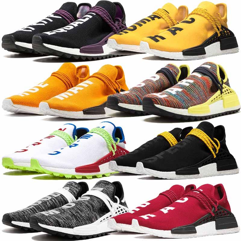 human race shoes red
